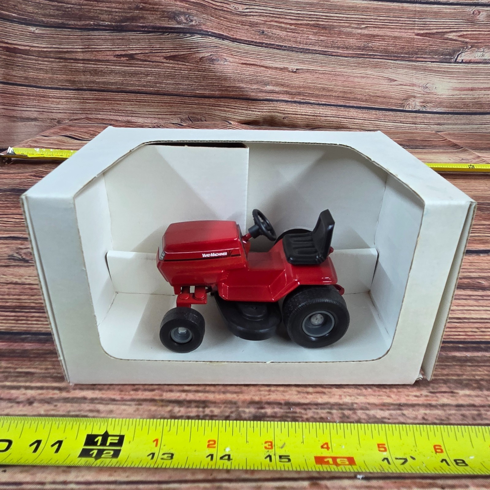 Vintage Scale Models 1/16 scale Yard Machines by MTD die-cast riding mower red