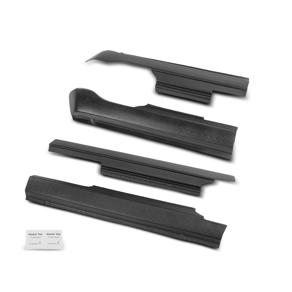 Rocker Panel Covers Fit For 2009-2023 Ram 1500 Classic Quad Cab Protector Guard