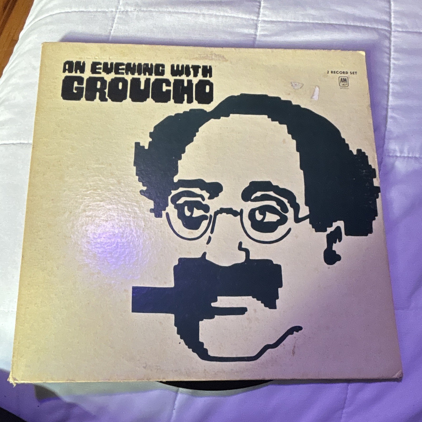 An Evening with Groucho 2 LP Vinyl Records, 1972, A&M SP-3515