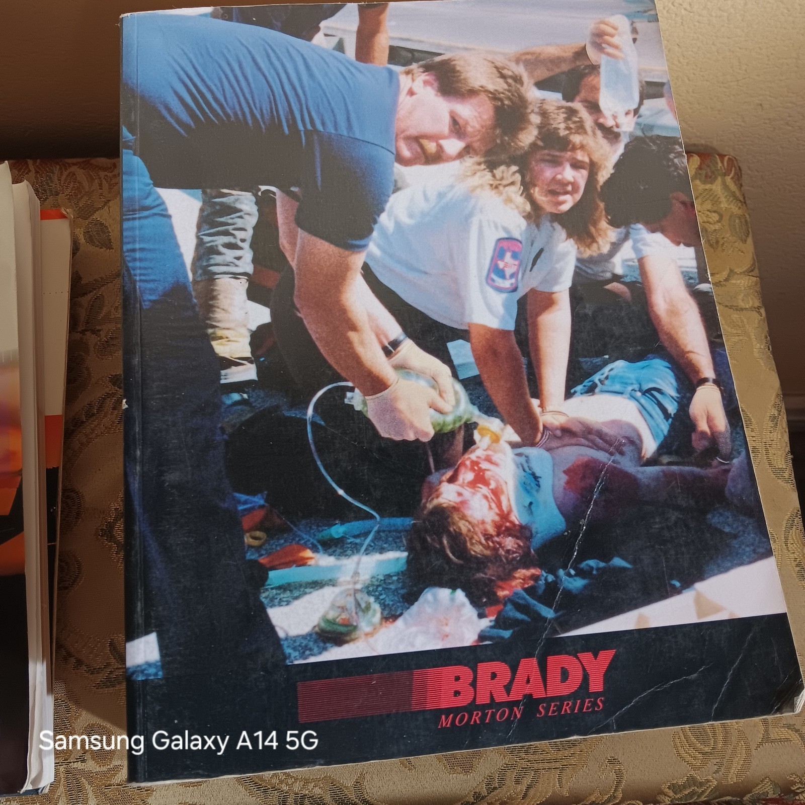 BRADY Prehospital Emergency Care Crisis Intervention 1992 Vintage EMT Book