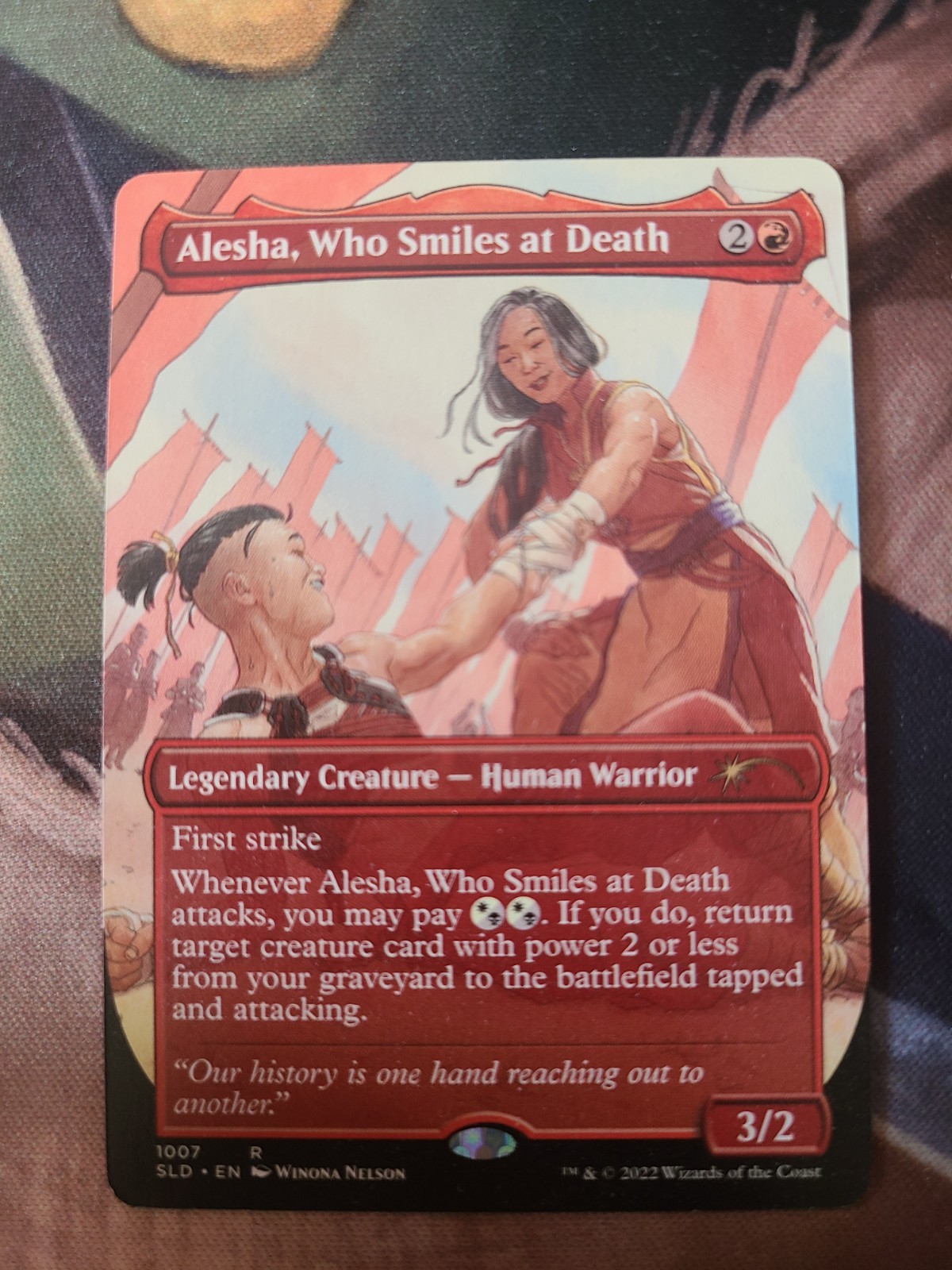 MTG EDH Custom Commander Deck: Alesha, Who Smiles At Death - Mardu Warriors