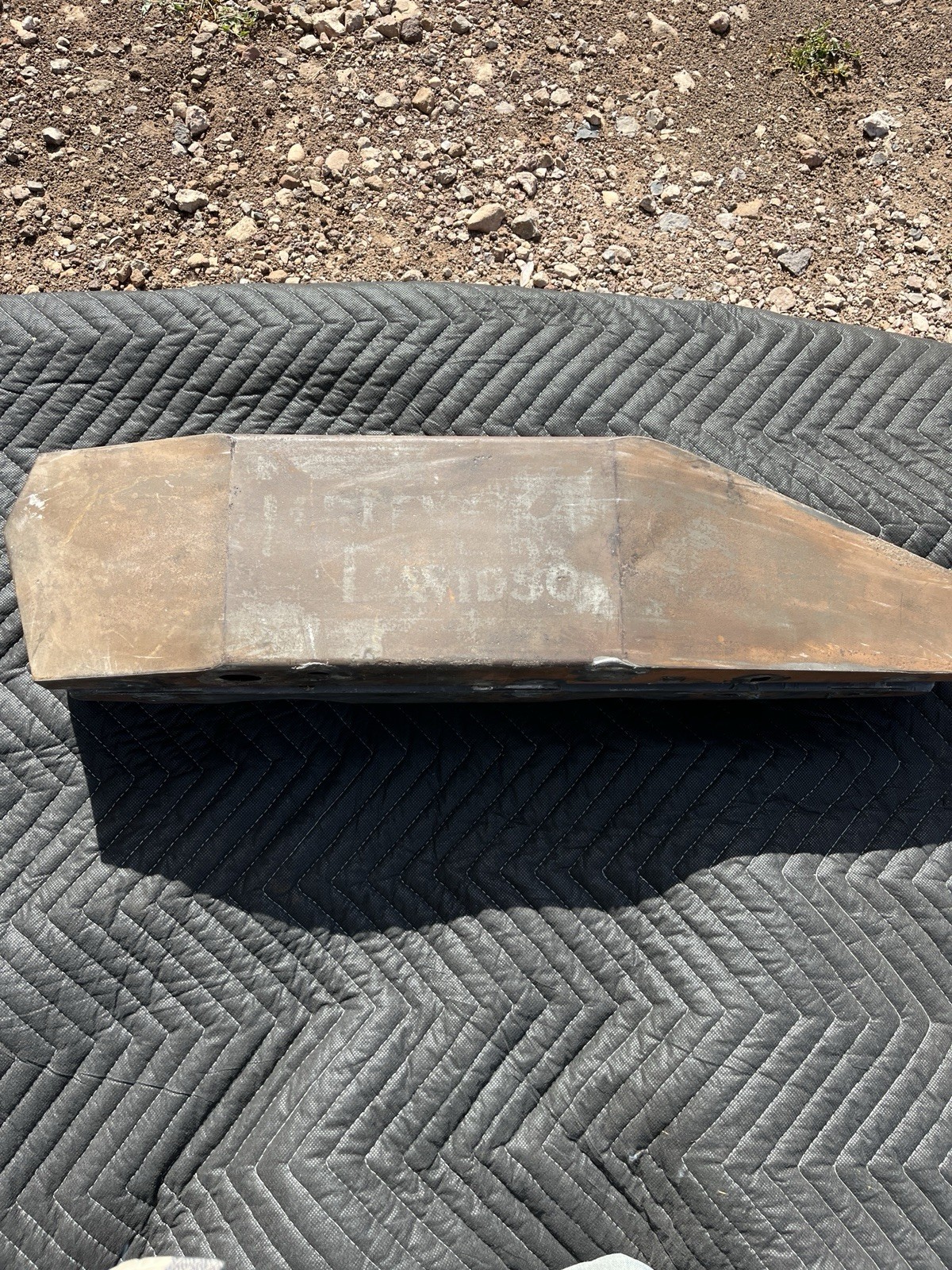 Very rare Set of original 1915 Harley Davidson, Tanks , Flat Tanks Original Very rare Set of original 1915 Harley Davidson, Tanks , Flat Tanks Original