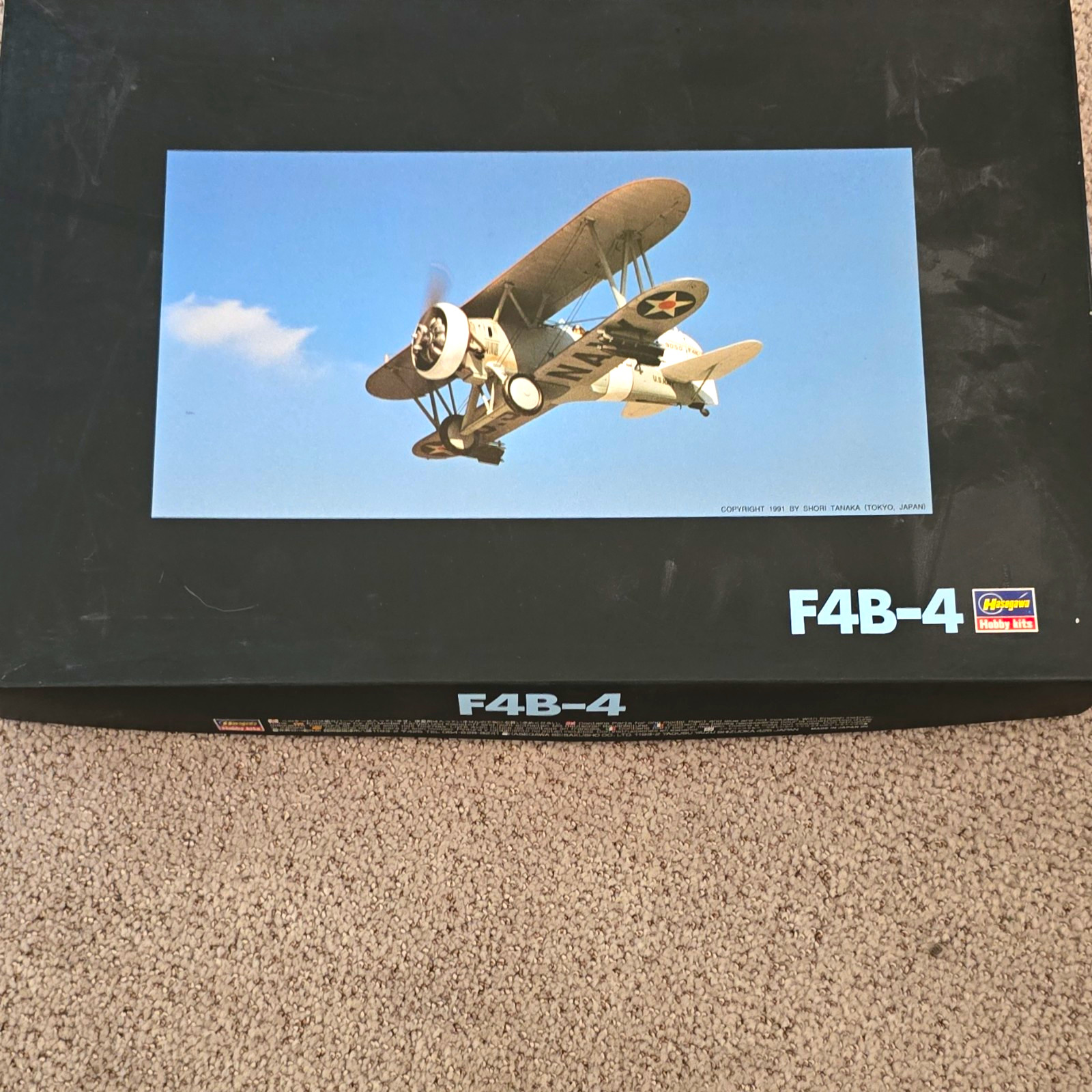 Hasegawa F4B-4 Airplane Kit Unassembled