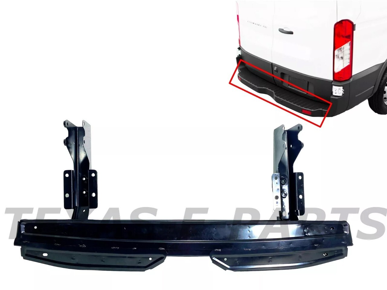 New Fits 2015 2024 Ford Transit Rear Bumper Reinforcement Cross Member Pickup