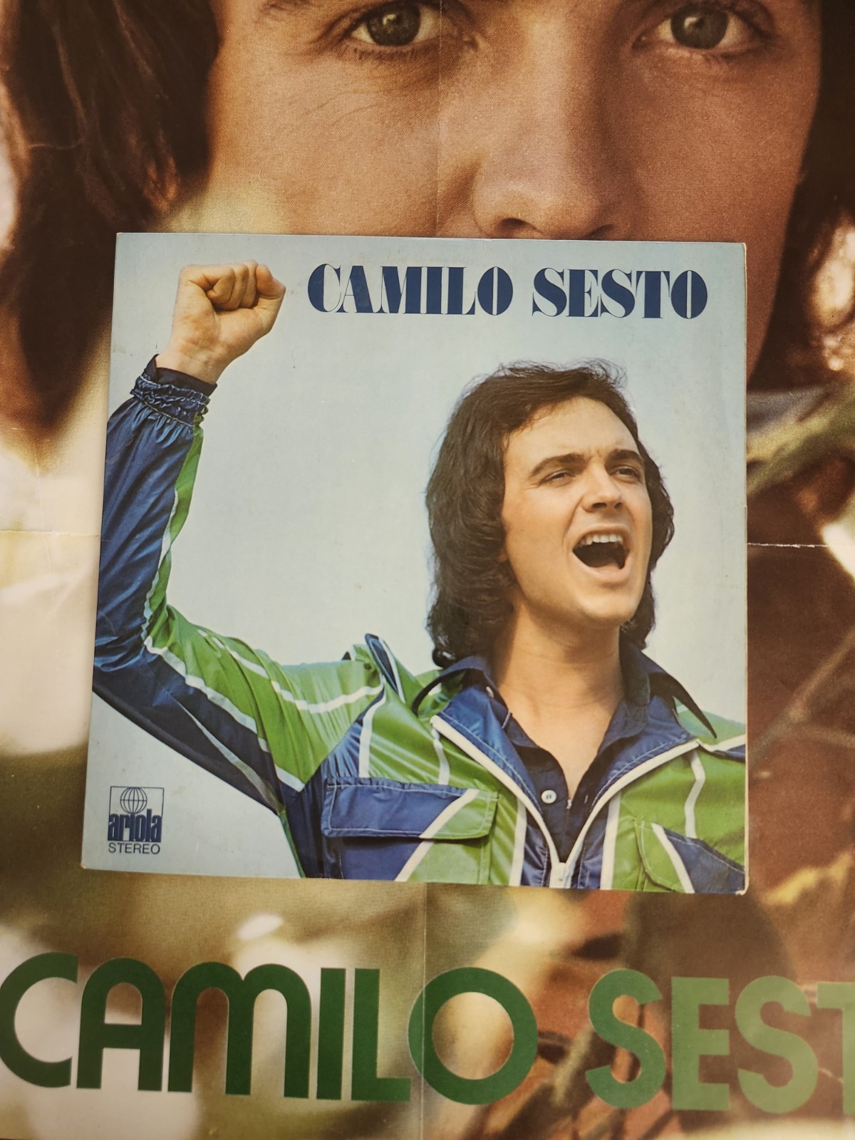 Camilo Sesto - Camilo Sesto - Lp Vinyl 1973 Spain Con Poster Gigante. VG +.