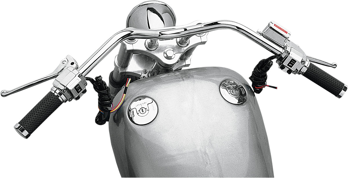DRAG SPECIALTIES Handlebar Control Kit with Switch for '72-'81 Harley - DRAG SPECIALTIES Handlebar Control Kit with Switch for '72-'81 Harley -