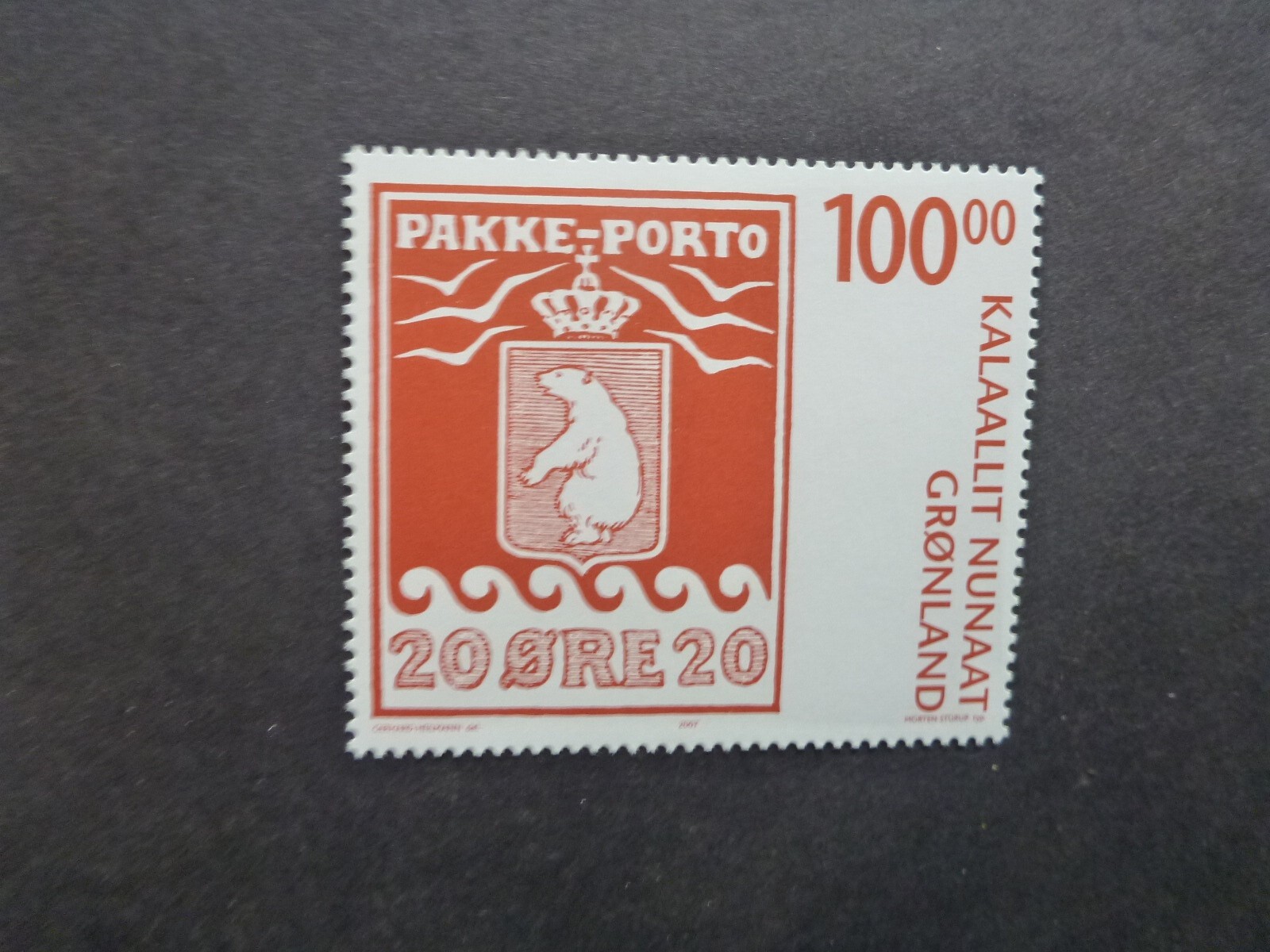 GREENLAND 2007 The 100th Anniversary of the Parcel Post Stamps Mint Stamp GREENLAND 2007 The 100th Anniversary of the Parcel Post Stamps Mint Stamp
