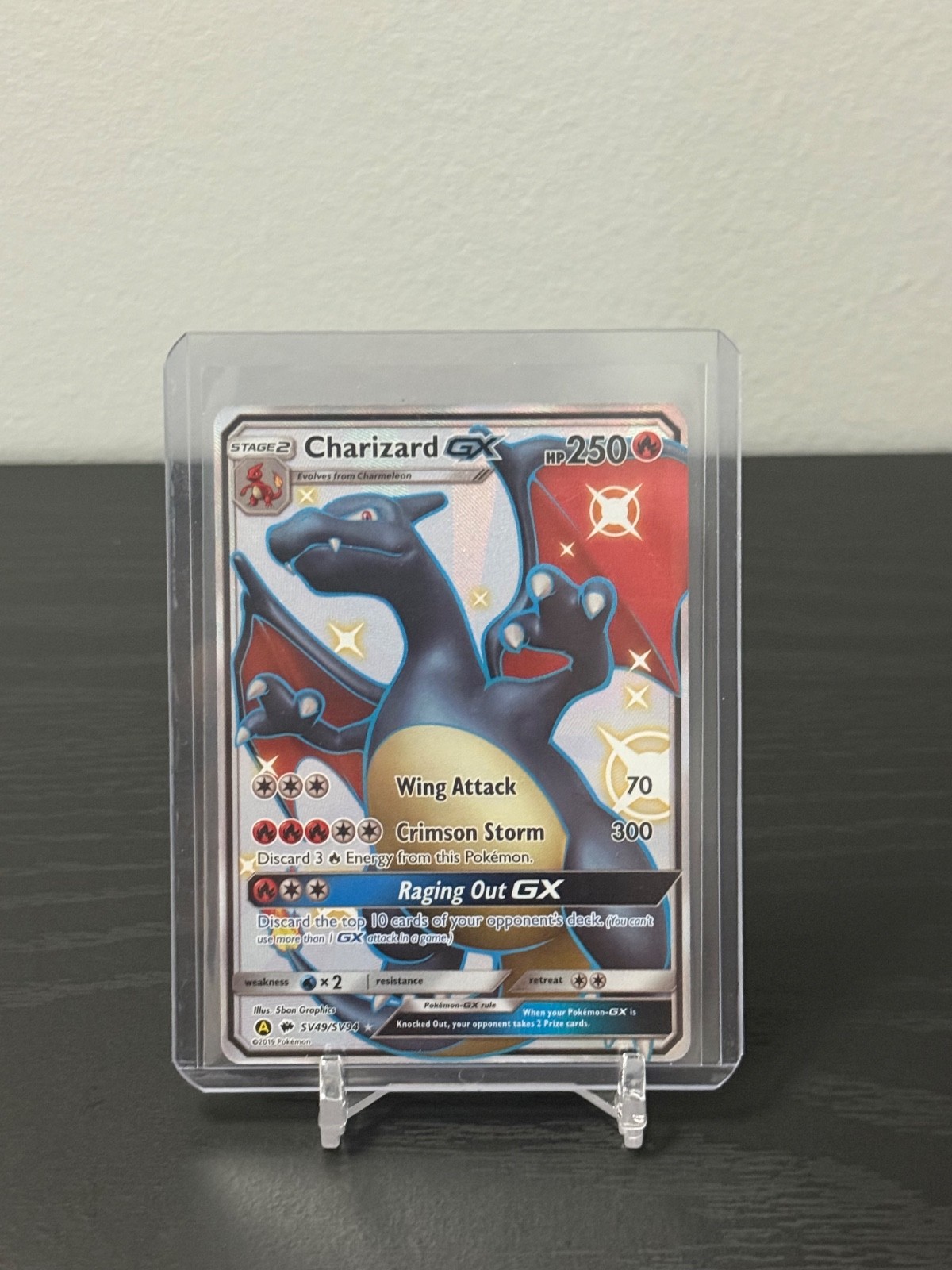Charizard GX SV49/SV94 Hidden Fates: Shiny Vault Holo