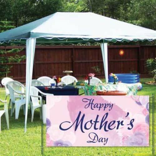 Happy Mother\'s Day Banner - Watercolor Waterproof Vinyl Banner
