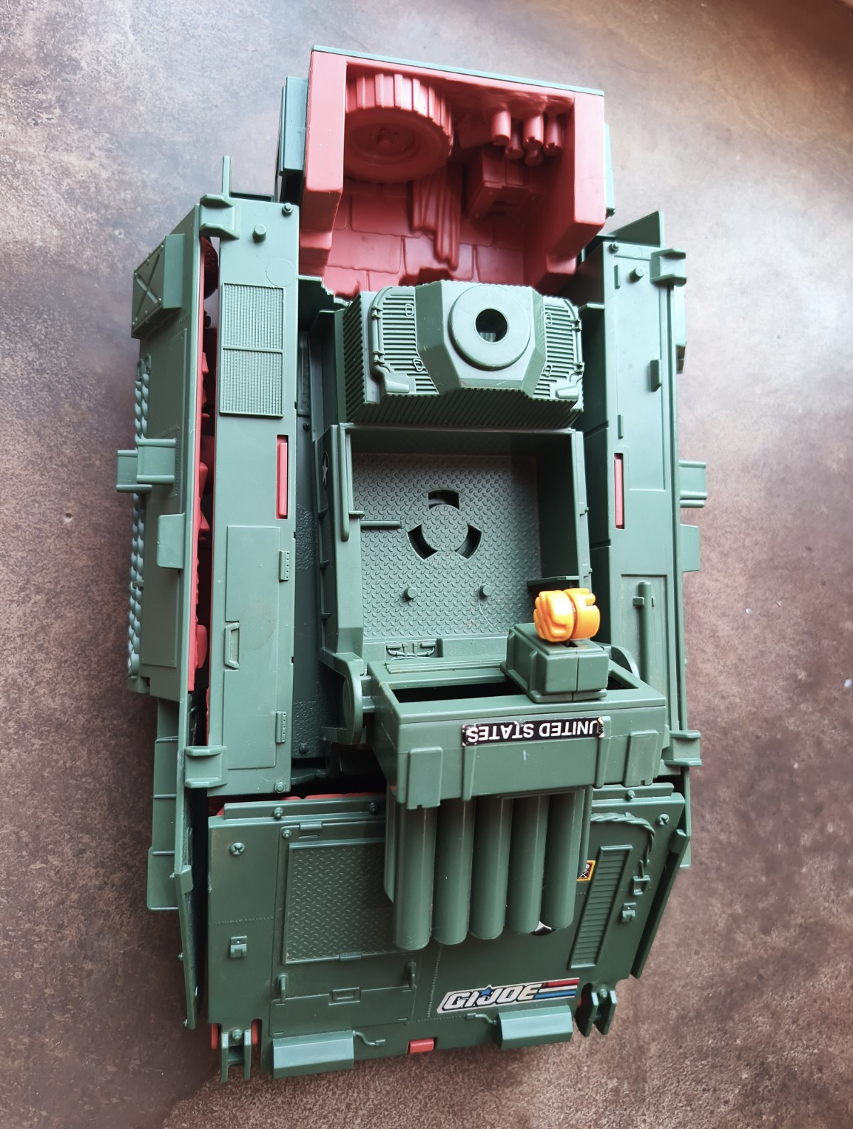 Vintage 1992 GI Joe Headquarters Command Station Hasbro ARAH Playset Incomplete