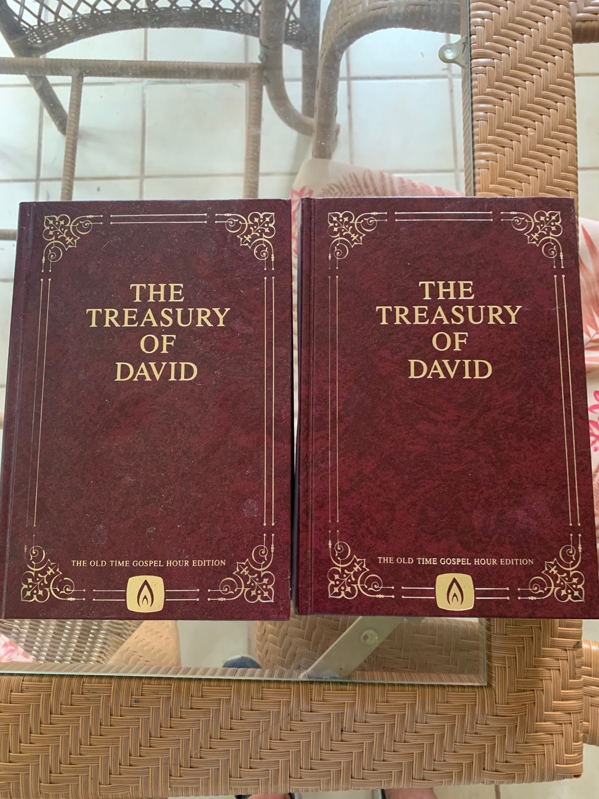 The Treasury of David: Vols. 1 & 2 by C.H. Spurgeon, Old Time Gospel Hour Ed.