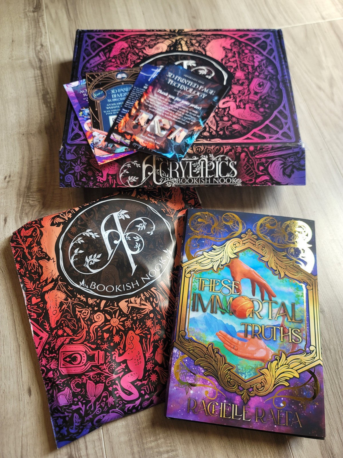 These Immortal Truths  Acrylipics 3D Special Edition by Rachelle Raeta