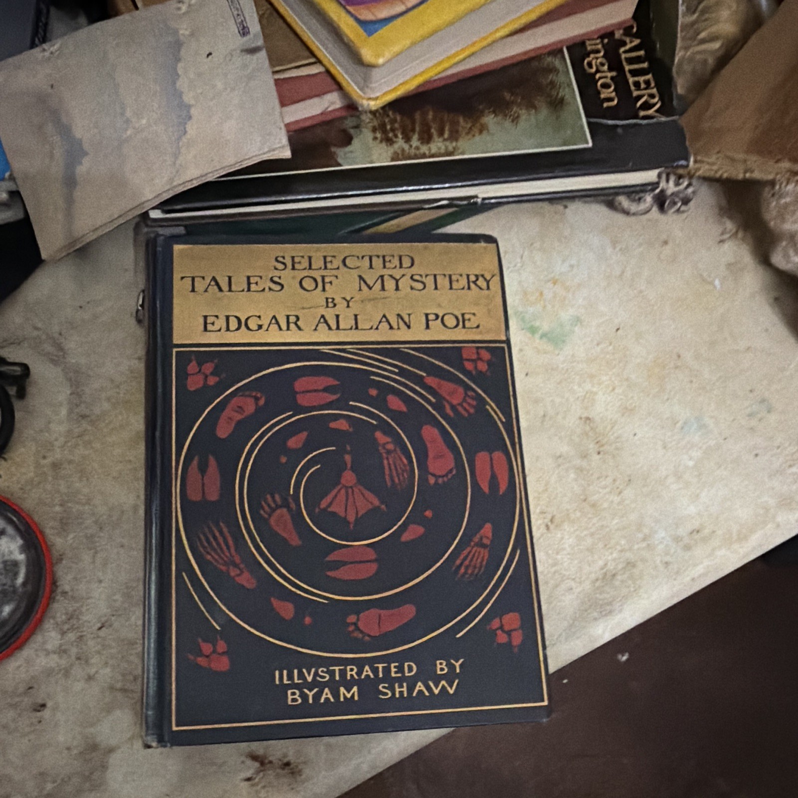 Edgar Allan Poe Selected Tales of Mystery 1909 HC Illustrated Signed