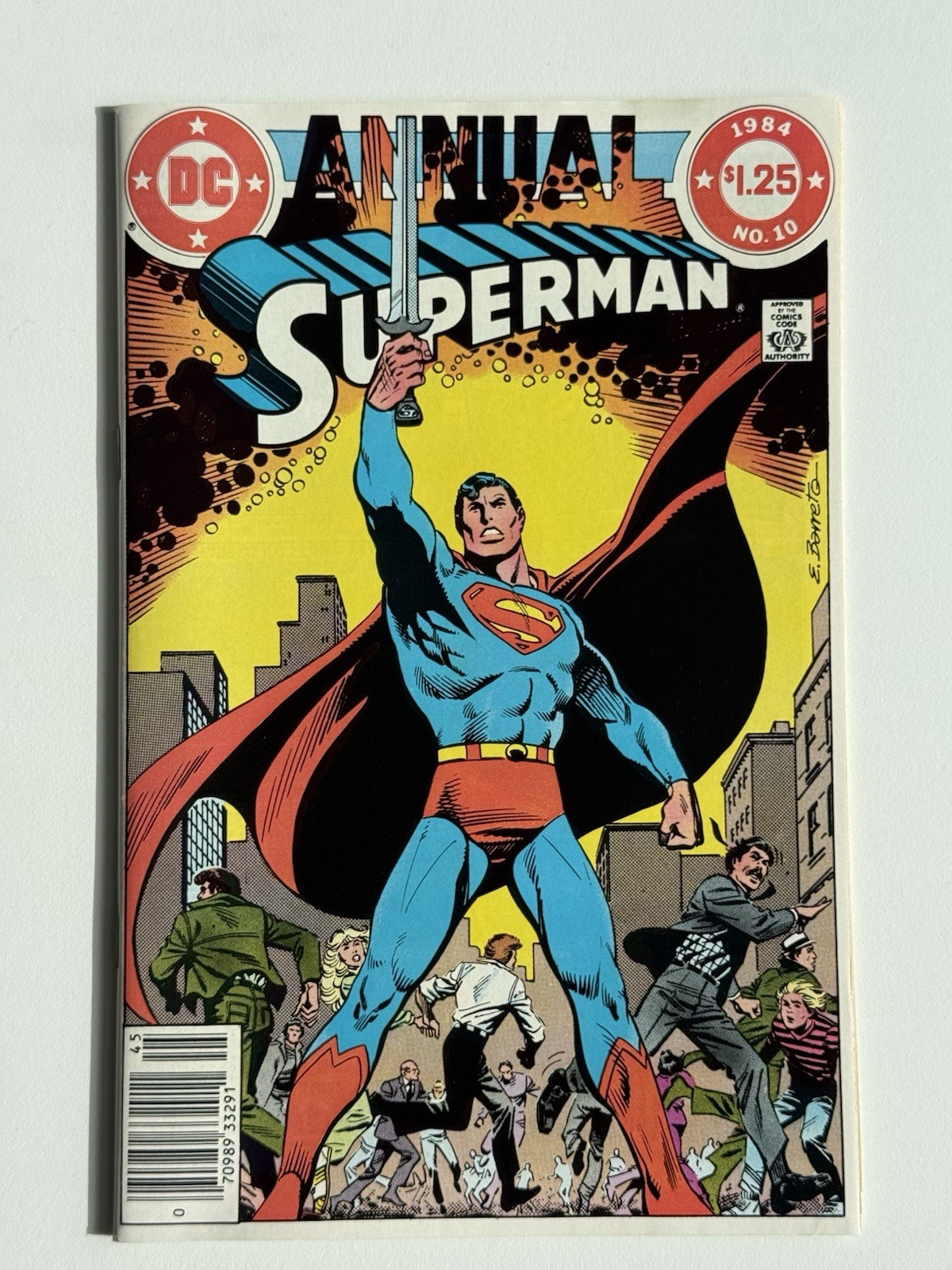 SUPERMAN ANNUAL #10 ◉ DC 1984 Newsstand Comic Book * NM * HIGH GRADE 👀 SUPERMAN ANNUAL #10 ◉ DC 1984 Newsstand Comic Book * NM * HIGH GRADE 👀