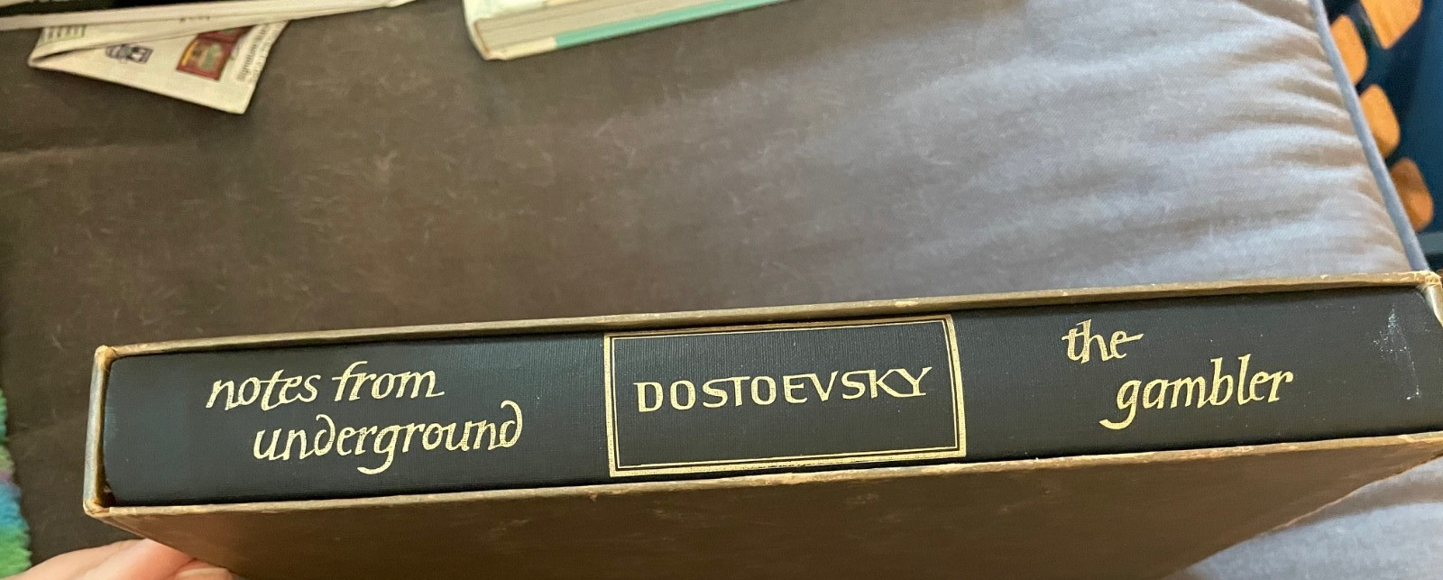Notes from Underground & The Gambler by Dostoevsky Heritage Press 1967 Slipcase