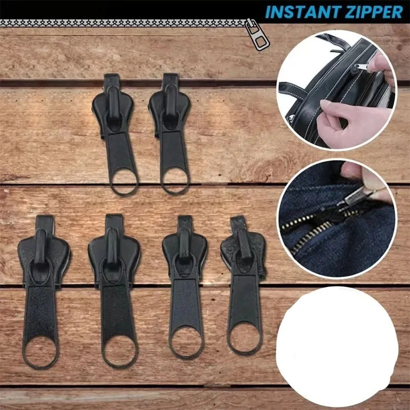6pcs Universal Instant Fix Zipper Repair Kit Replacement Zip Slider Teeth Rescue 6pcs Universal Instant Fix Zipper Repair Kit Replacement Zip Slider Teeth Rescue
