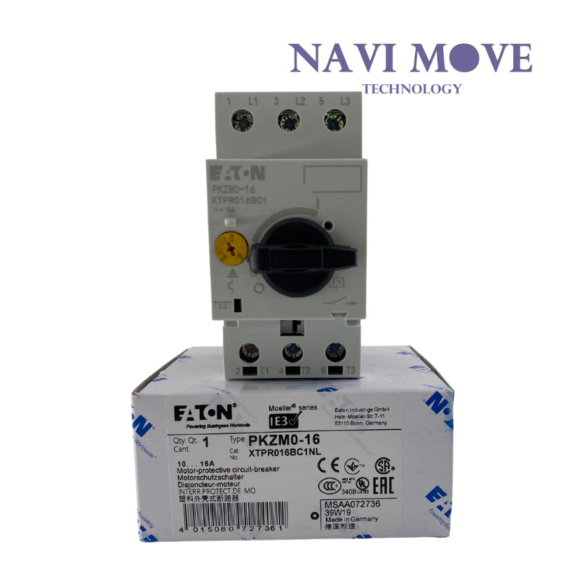 New Eaton Moeller PKZM0-16 Motor Protector Circuit Breaker XTPR016BC1NL USA