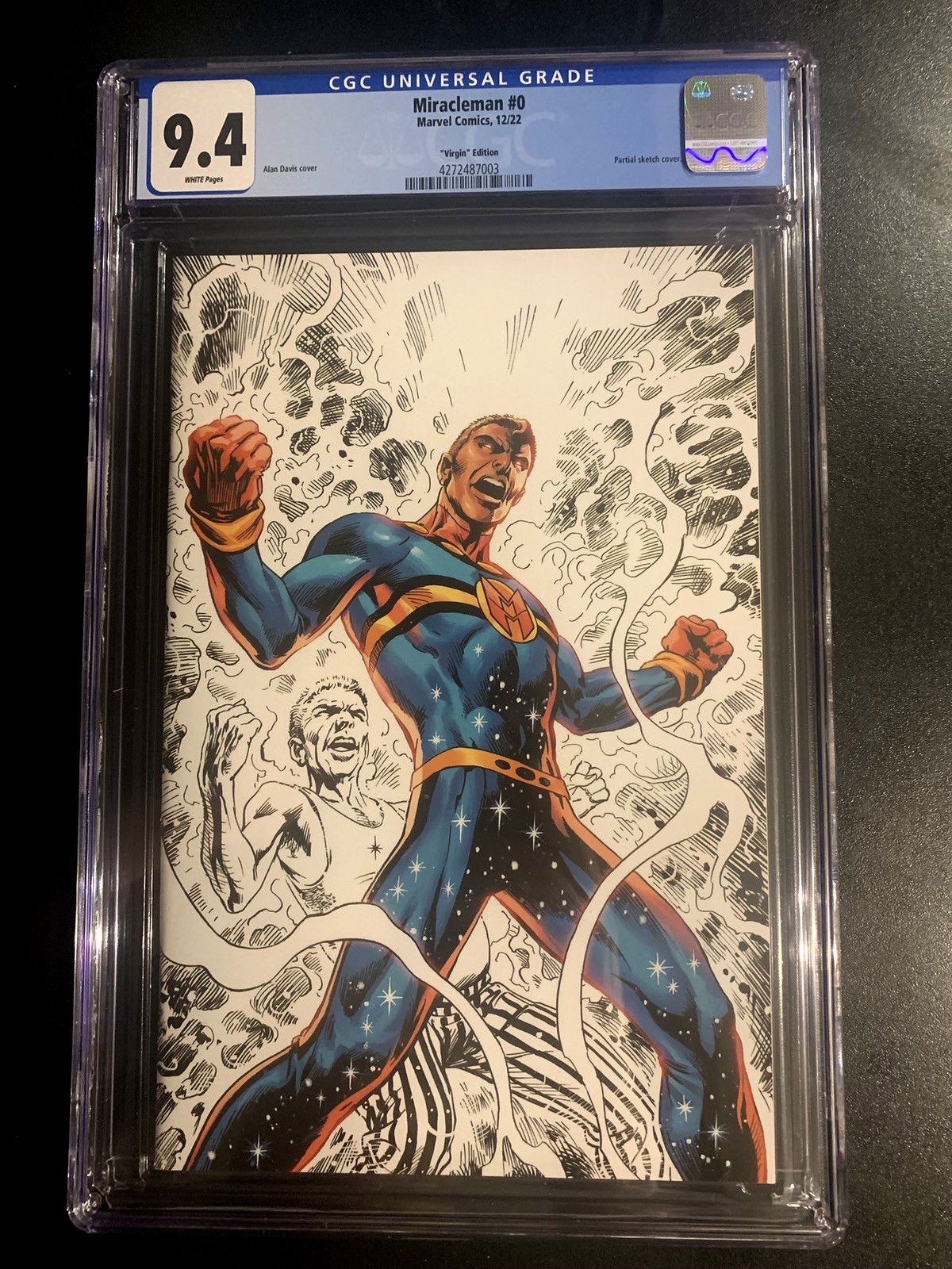 Miracleman 0 Alan Davis virgin variant CGC 9.4 NM Miracleman 0 Alan Davis virgin variant CGC 9.4 NM