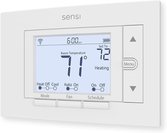 ULN* Emerson Sensi 1F87U-42WF Smart Programmable Wi-Fi Thermostat ULN* Emerson Sensi 1F87U-42WF Smart Programmable Wi-Fi Thermostat