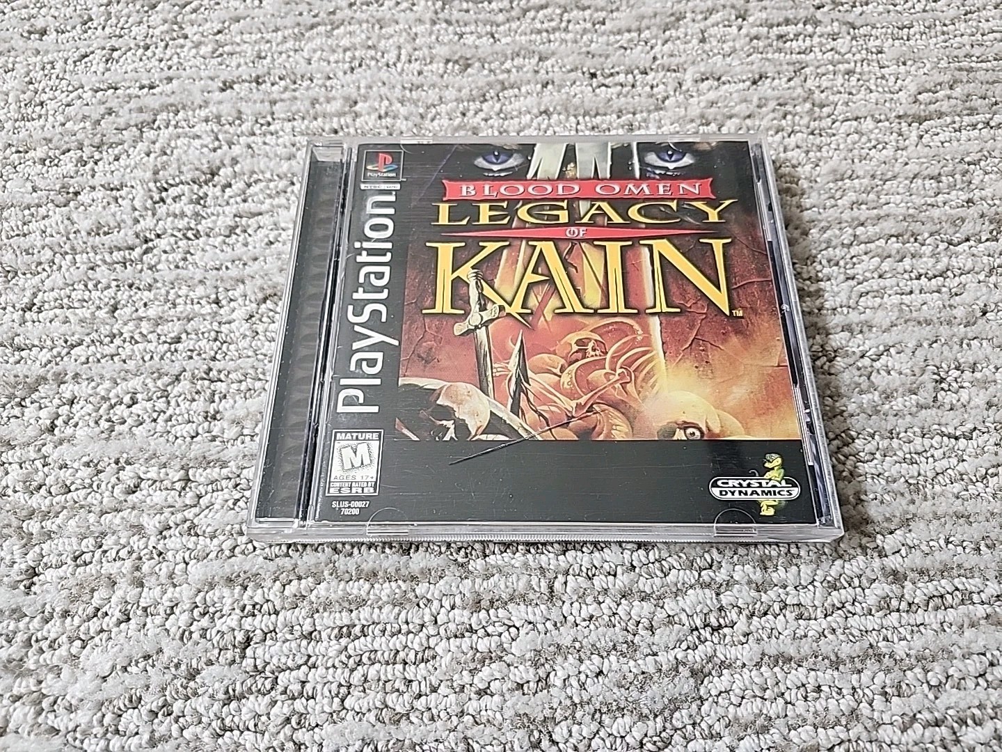 Blood Omen: Legacy of Kain (Sony PlayStation 1) PS1 Complete W/ Reg Card 