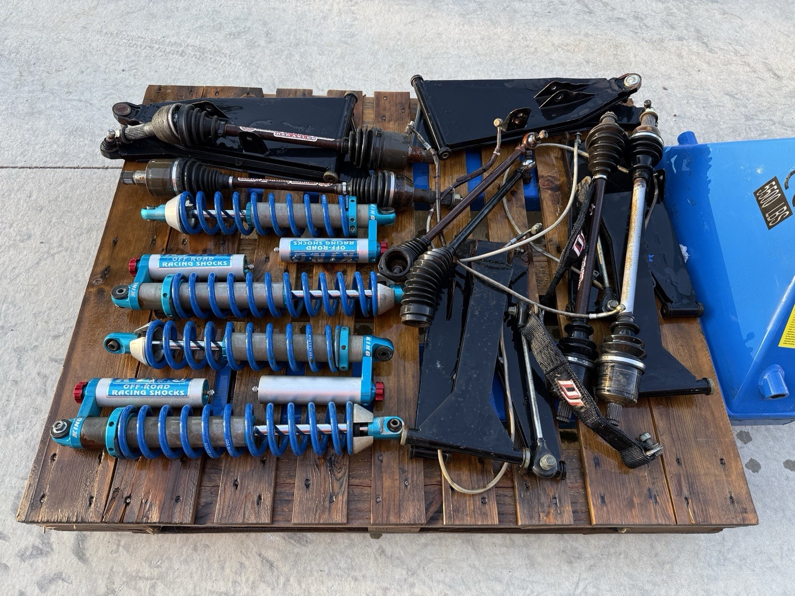 RZR 800 HCR RACING +6 LONG TRAVEL KING SHOCKS SUMMERS BROTHERS AXLES READ DESCR