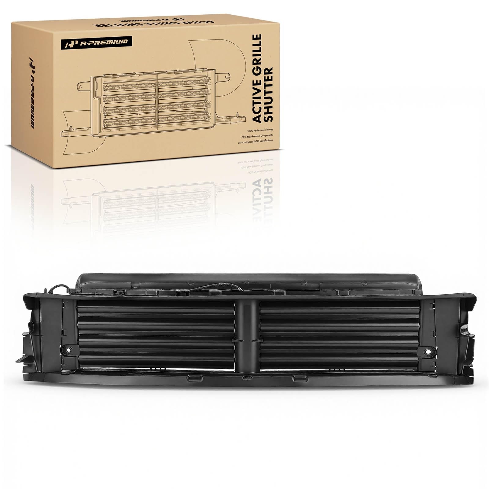 Radiator Grille Air Shutter Actuator Compatible with Volkswagen