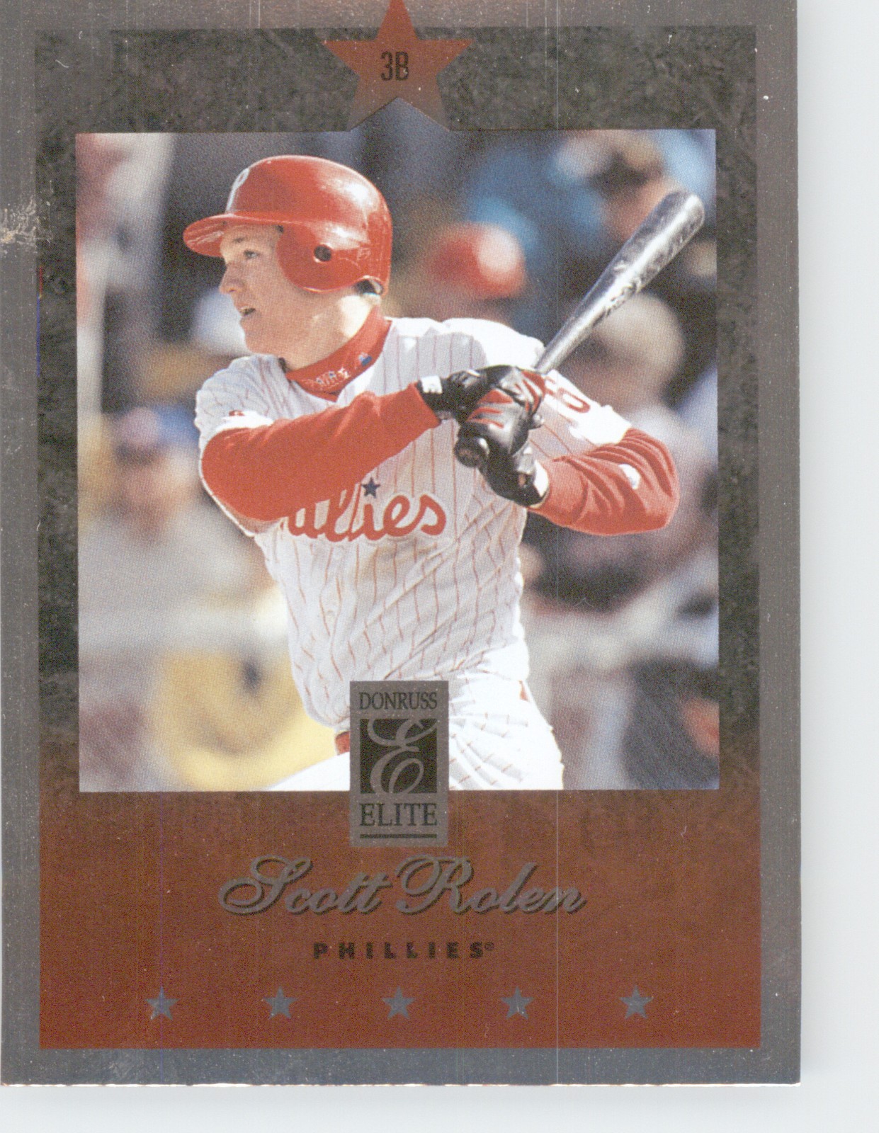 1997 Donruss Elite #57 Scott Rolen 1997 Donruss Elite #57 Scott Rolen