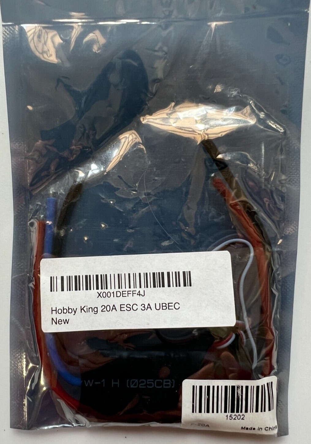 Hobby King F-20A 20AMP 20A ESC3A UBEC