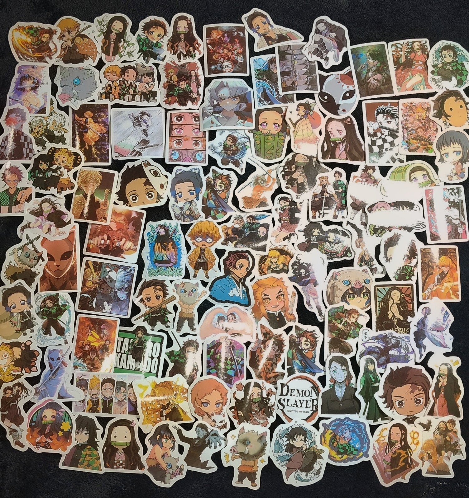 16 Pcs Demon Slayer Stickers For Decorating Laptops Water Bottle Cell Phone Case 16 Pcs Demon Slayer Stickers For Decorating Laptops Water Bottle Cell Phone Case