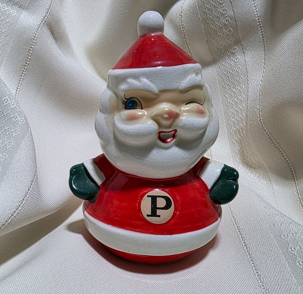 Vintage Holt Howard Christmas Santa Claus Large Pepper Shaker only 1960 Japan
