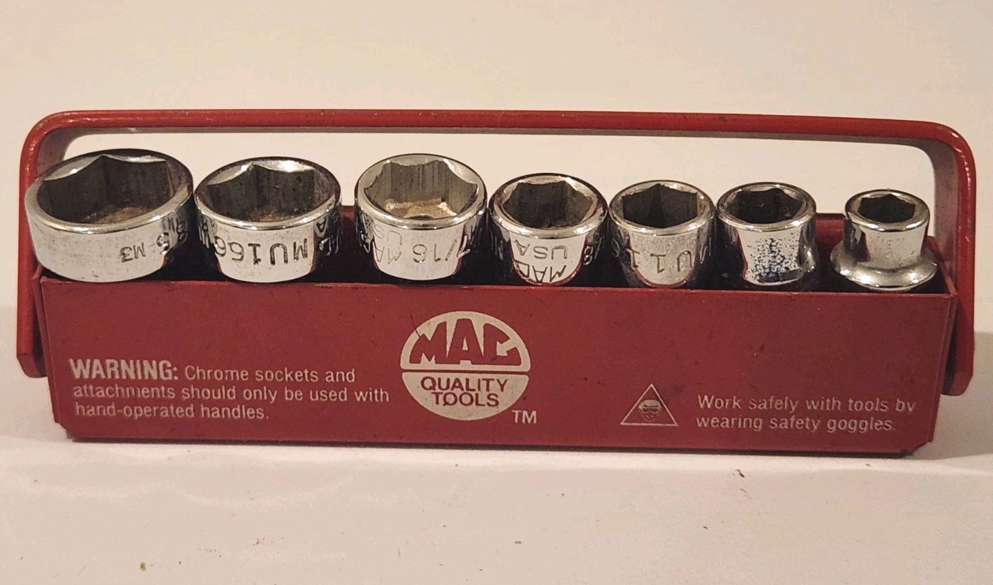 Mac Tools 7 Piece 1/4 Mac Tools 7 Piece 1/4