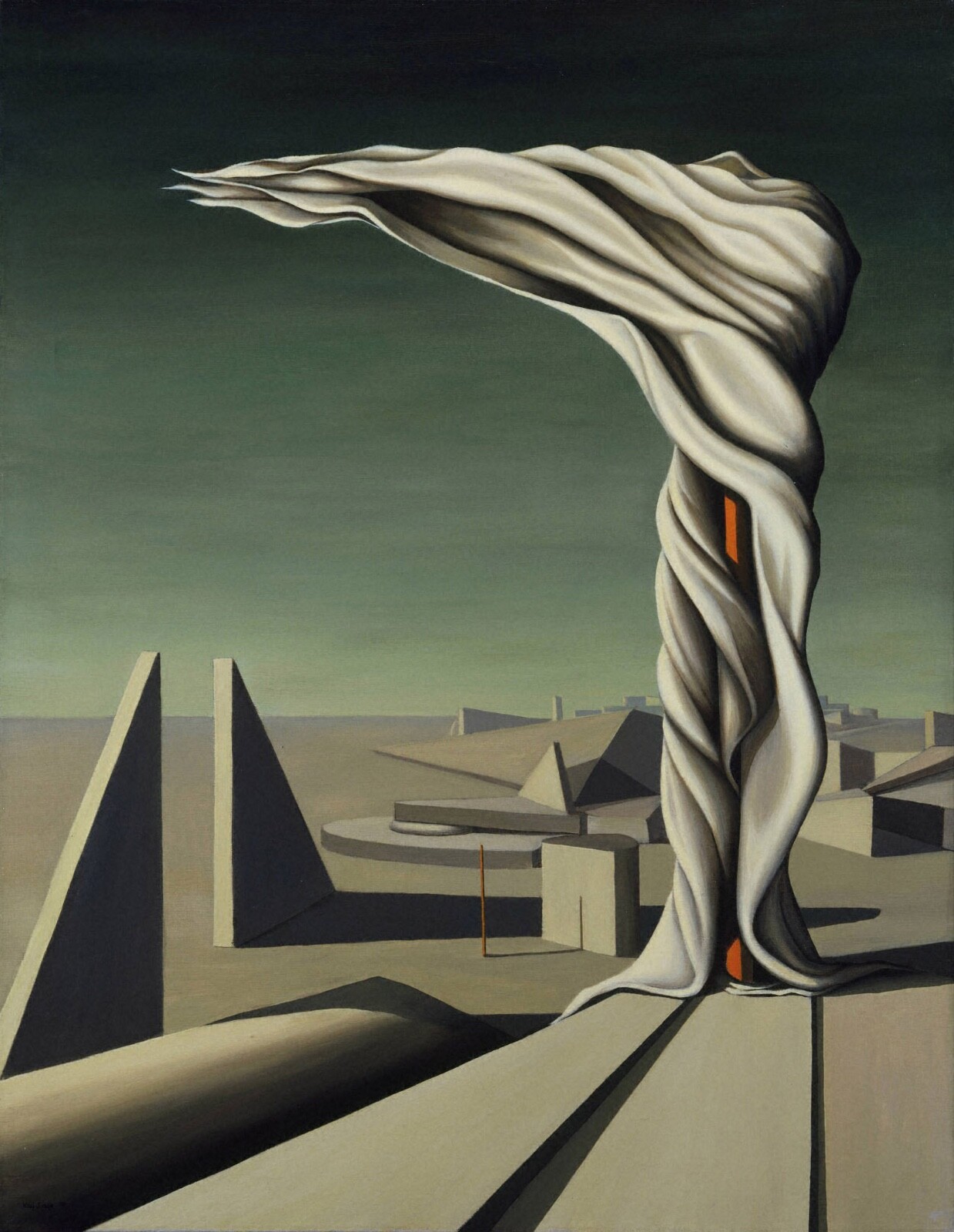 I Saw Three Cities : Kay Sage : 1944 : 13x19 Archival Art Print