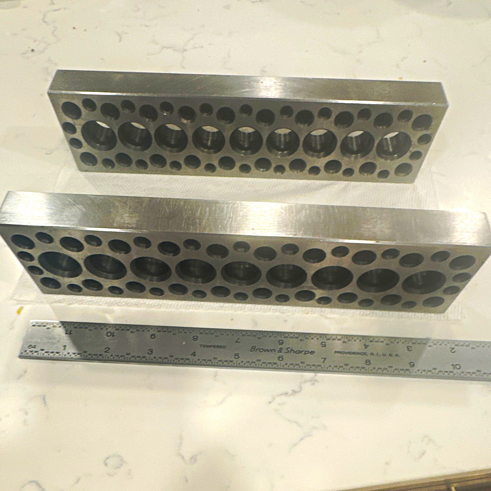 Hardened precision 10 inch parallel set Hardened precision 10 inch parallel set