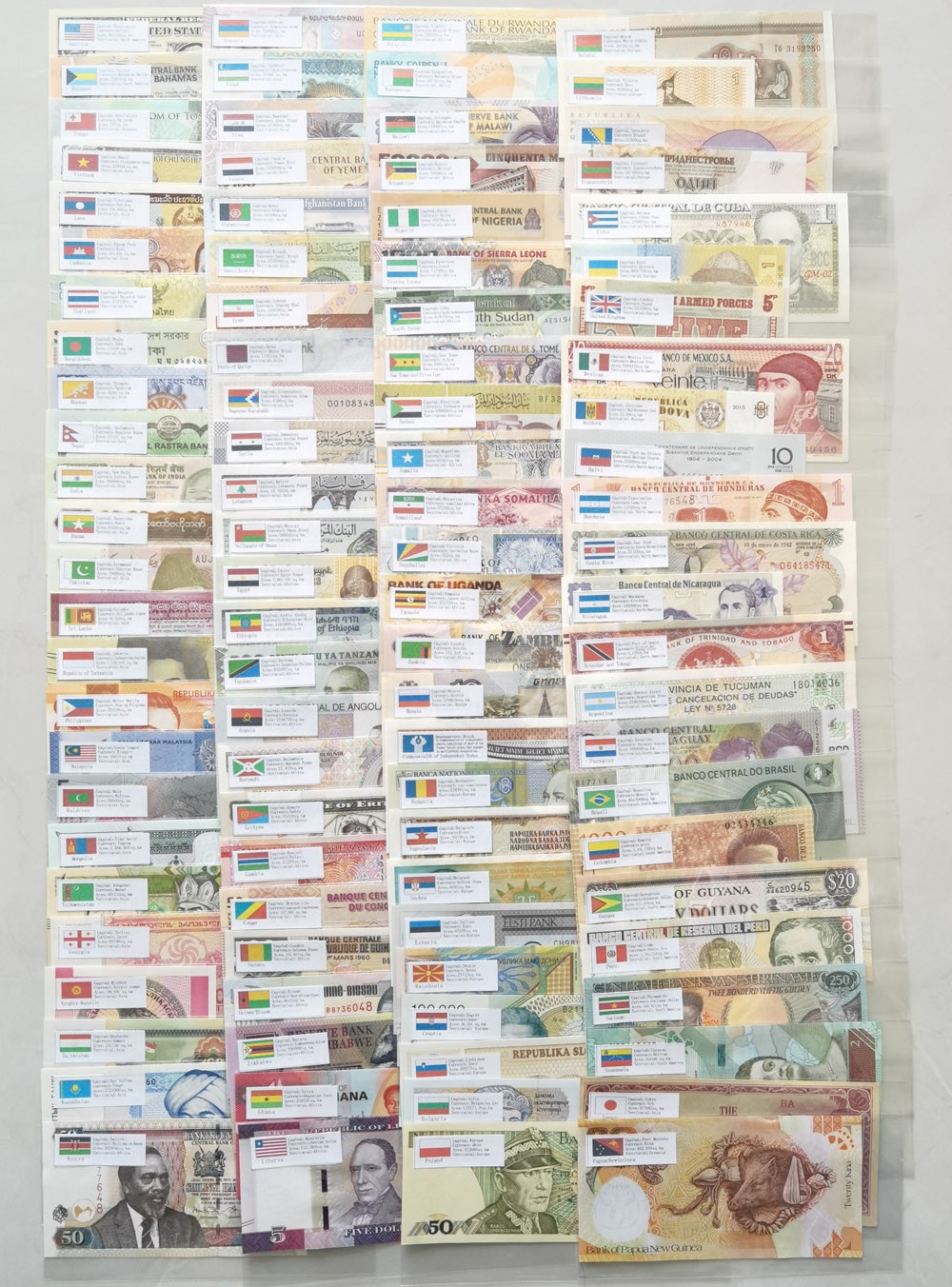 100 Different Paper Money From World 100 Countries Regions Banknotes Collection 100 Different Paper Money From World 100 Countries Regions Banknotes Collection