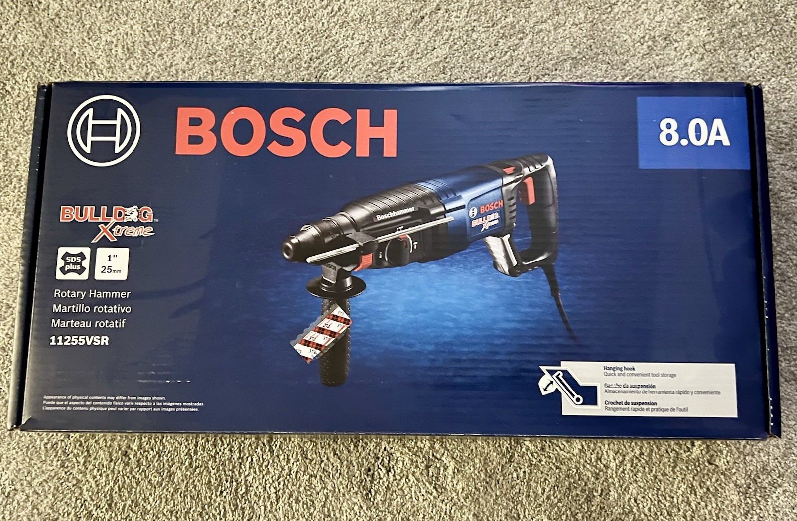 NEW Bosch Bulldog Xtreme SDS + Case 1\