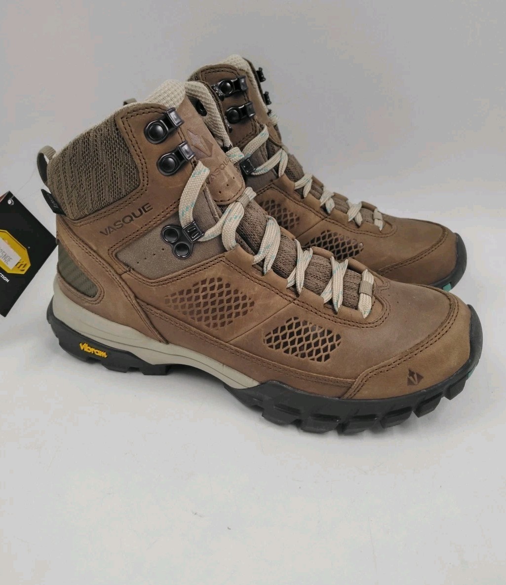 Vasque Women\'s Talus at Ud Mid Hiking Boot UltraDry Brindle/Baltic Size 7.5 New Vasque Women\'s Talus at Ud Mid Hiking Boot UltraDry Brindle/Baltic Size 7.5 New