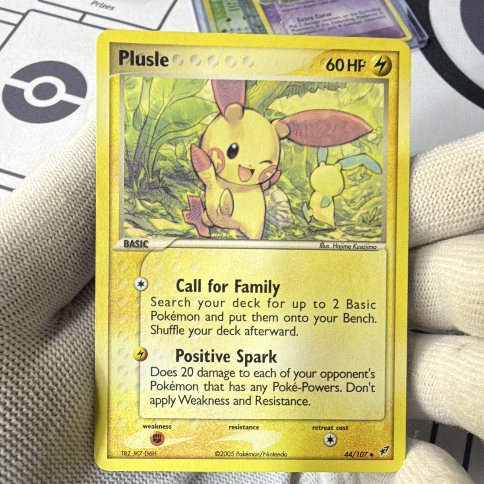 Plusle 44/107 EX Deoxys English