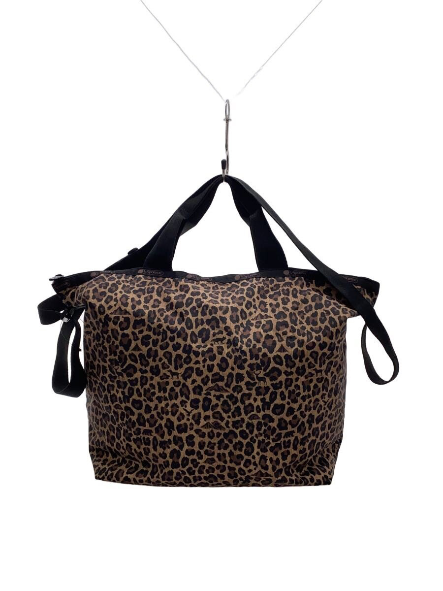 LESPORTSAC × Franklin Climbing Tote Bag Nylon BRW Animal Print