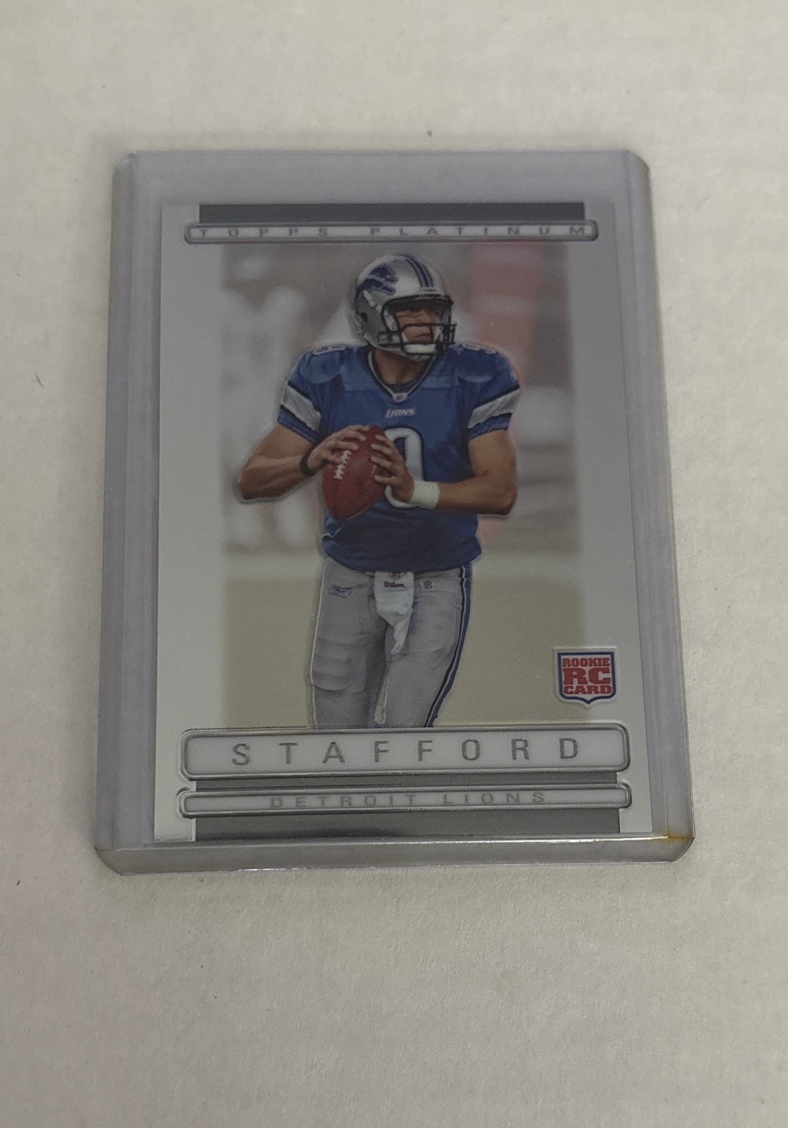 2009 Topps Platinum - Matthew Stafford #125 (RC)