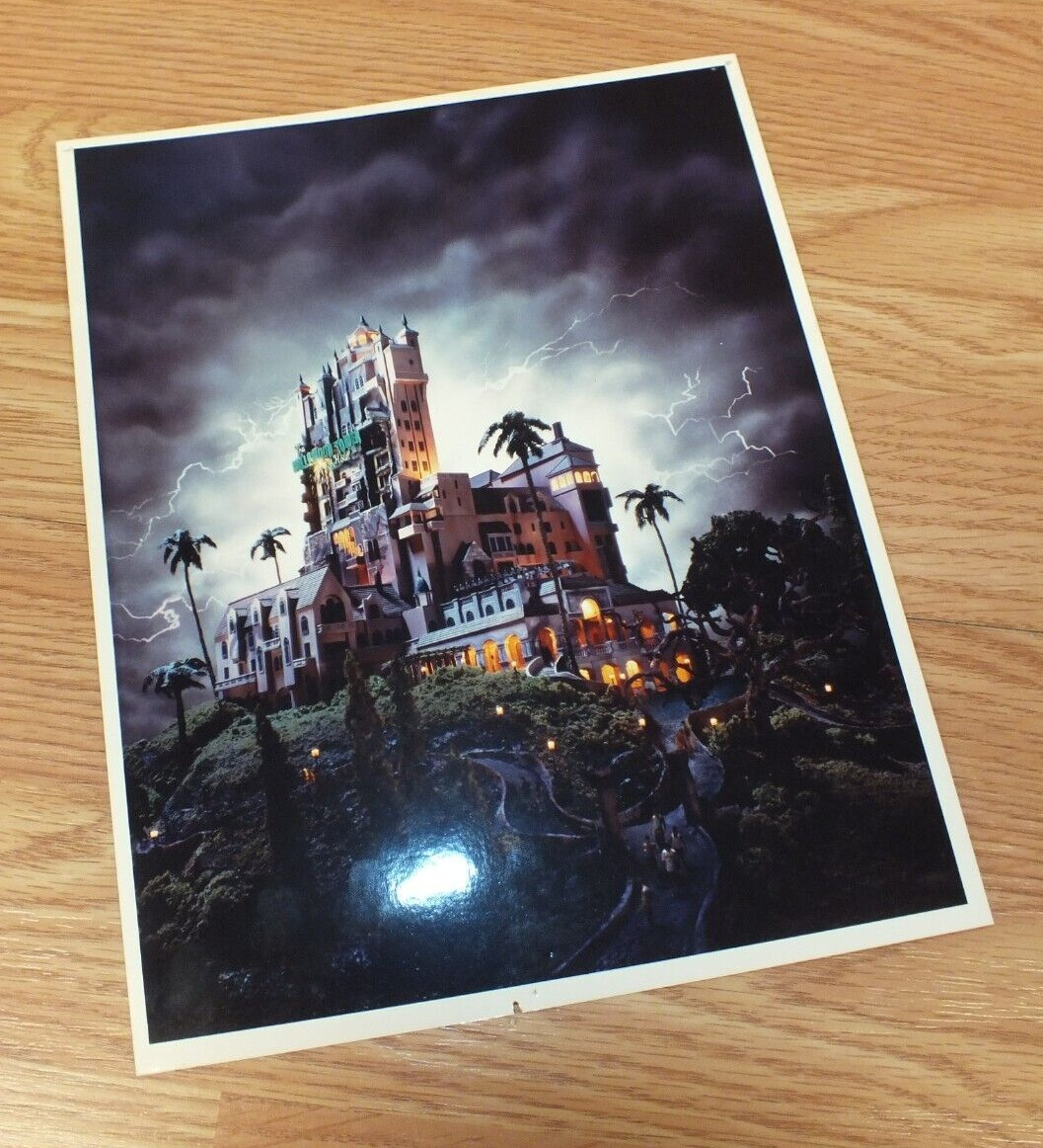 Disney's Tower of Terror Hollywood Hotel 8x10 Kodak Professional Photo