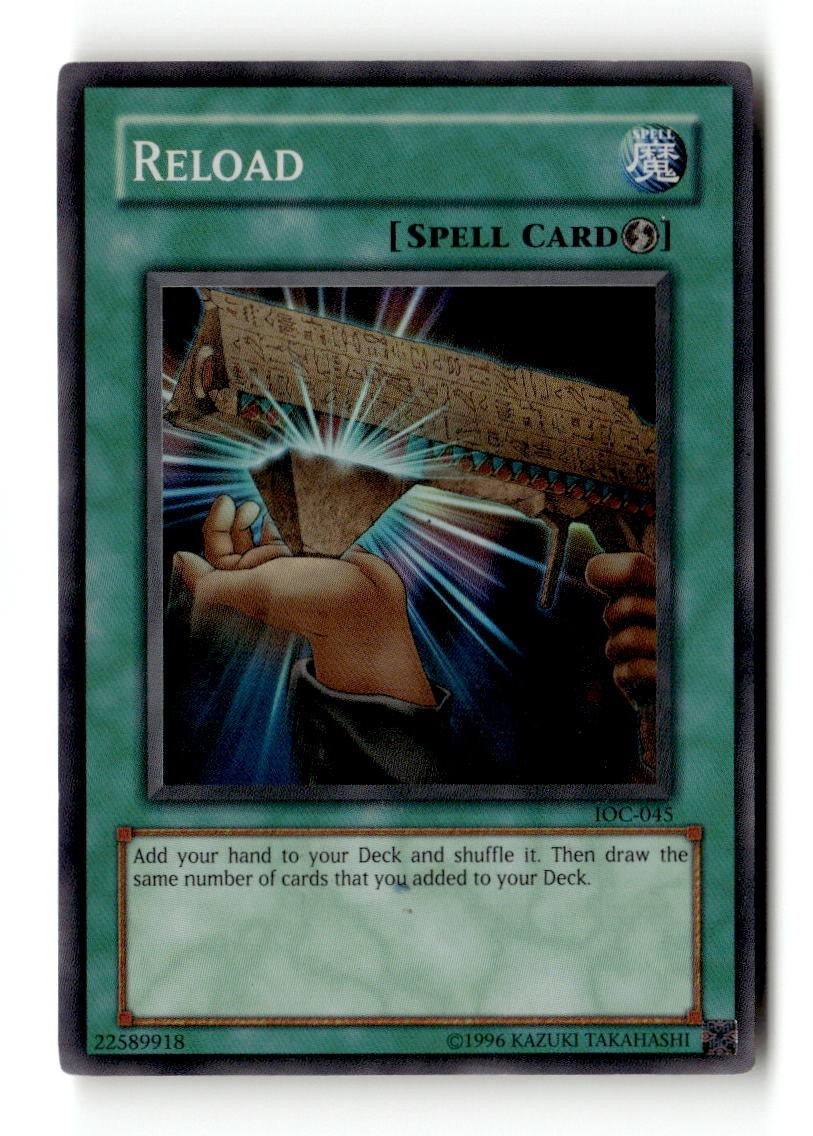 YuGiOh TCG Reload: Lightly Played Super Rare Unlimited - IOC-045