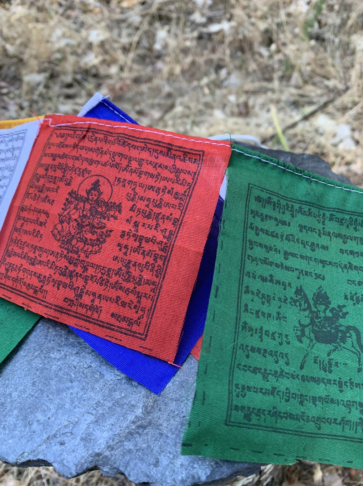 Tibetan Buddhist Prayer Flags Handmade in Nepal Mini Prayer Flags plus 1 FREE Tibetan Buddhist Prayer Flags Handmade in Nepal Mini Prayer Flags plus 1 FREE