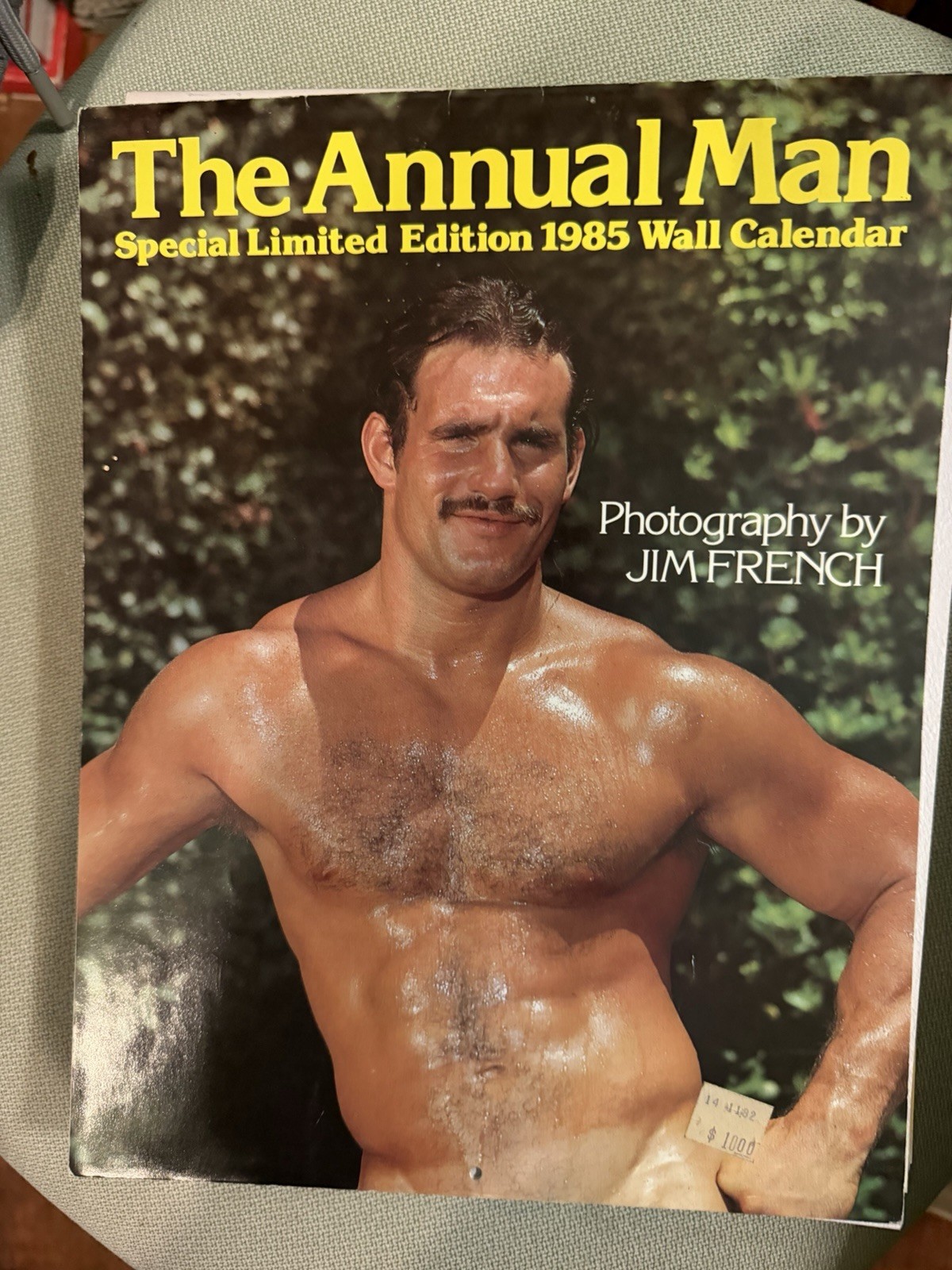 COLT STUDIOS*JIM FRENCH ANNUAL MAN 1985 CALENDAR* COLLECTORS ITEM COLT STUDIOS*JIM FRENCH ANNUAL MAN 1985 CALENDAR* COLLECTORS ITEM