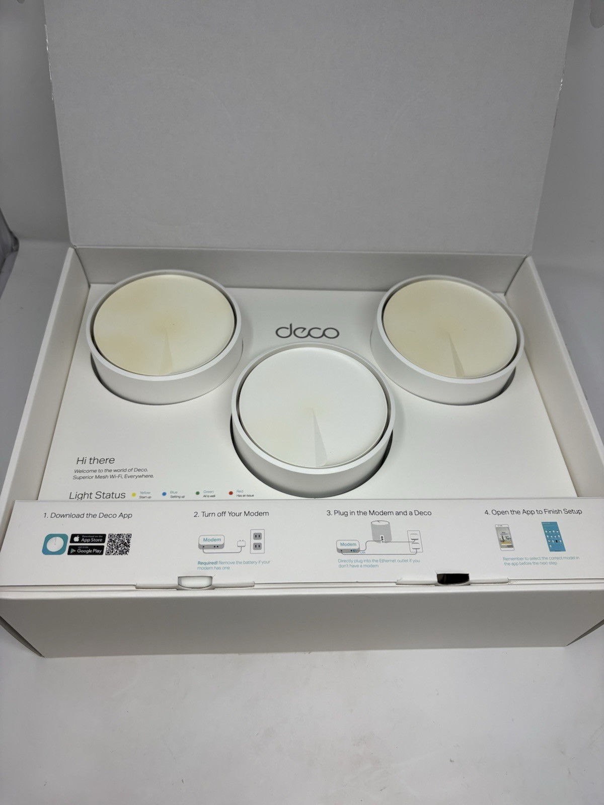 TP-LINK Deco X60 AX3000 Whole Home Mesh Wi-Fi System - 3 Pack TP-LINK Deco X60 AX3000 Whole Home Mesh Wi-Fi System - 3 Pack