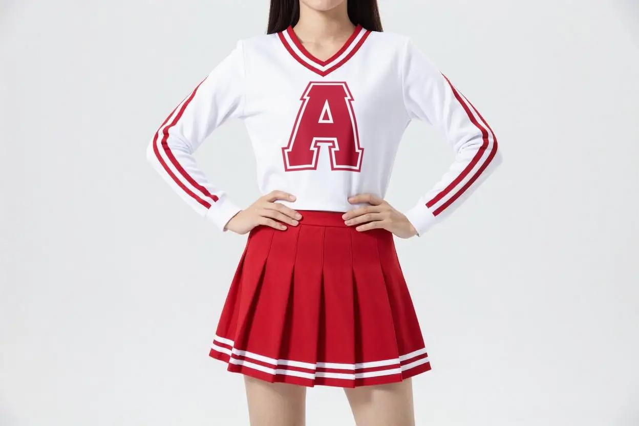 1980\'s Iconic Revenge Of The Nerds Cheerleader Uniform Cosplay Halloween Costume