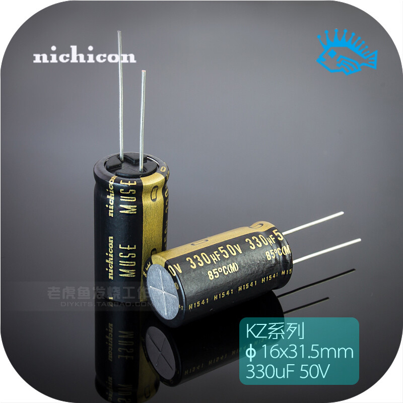 Nichicon 330uF 50V KZ MUSE series 50V330uF 16x31.5 fever Hi-Fi audio capacitor Nichicon 330uF 50V KZ MUSE series 50V330uF 16x31.5 fever Hi-Fi audio capacitor