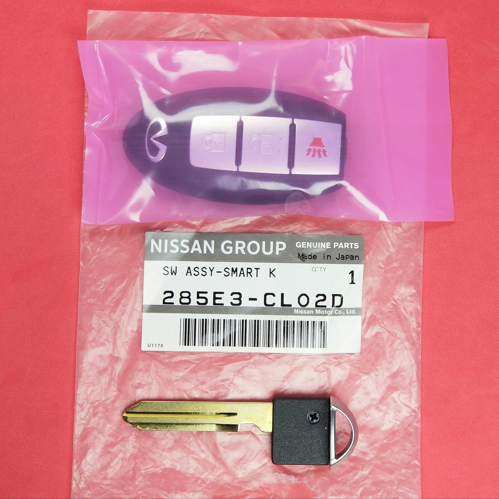 CWTWBU619 New OEM Infiniti FX35 FX45 Smart Prox Key 3B with Transponder Chip Key CWTWBU619 New OEM Infiniti FX35 FX45 Smart Prox Key 3B with Transponder Chip Key