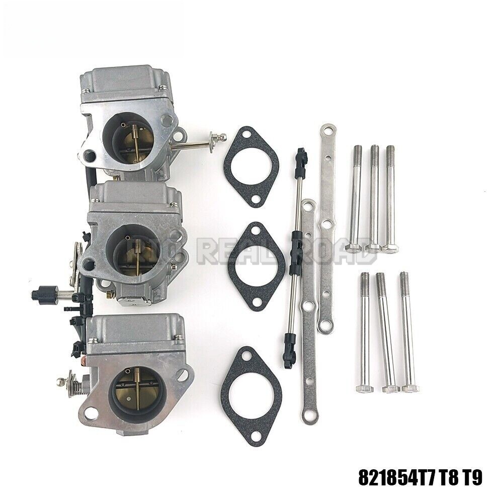 821854T7 T8 T9 Carburetor Kit Electric For Mercury 2T 3Cly 40 55 60HP Outboard