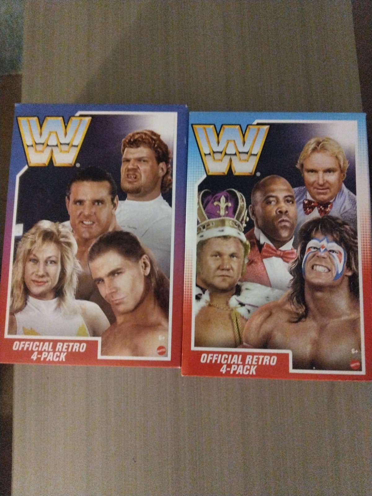 WWE RETRO 4 PACK ( Lot Of 2 ) WWE RETRO 4 PACK ( Lot Of 2 )