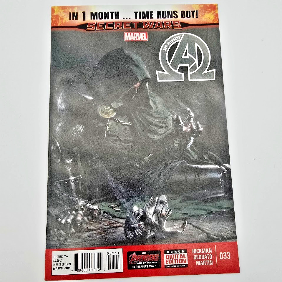 New Avengers #33 Marvel 2015 Doctor Doom Dell’Otto Cover 1st Incursion